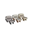 Single Sofa Single Sofa Casual Sofa Pedal 3d model