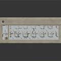 Vintage Computer Keyboard With Ivory And Green Key Design And Classic Layout