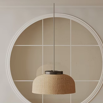 Modern chandelier 3d model