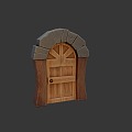 Game modeling props scene 3d model