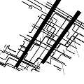 Air Conditioner Air Vent Detailed Structural Design With Interlaced Grid Lines