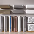 Modern air conditioning air conditioning combination 3d model