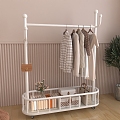 Hanger Shoe Rack Storage Rack 3d model