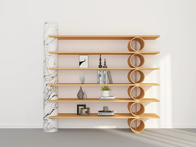 Bookshelf 173 3d model