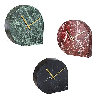 Marble clock Modern clock 3d model