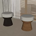 Stool Shoe Changing Stool 3d model