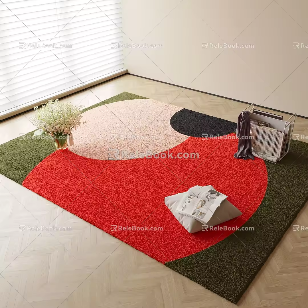 Modern Carpet 3d model