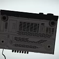 Sony Black Computer Networking Device With Antennas Display Screen And Control Knobs