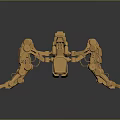 Mech tank mech insect mech spider crab machine crab mechanical crab mech crab 3d model