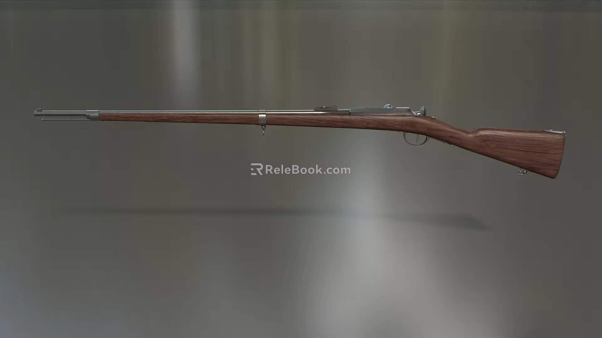 Rifle gun Xia Saibo rifle semi-automatic rifle gun rifle simple model rifle low model low face number rifle game rifle gun M1866 3d model