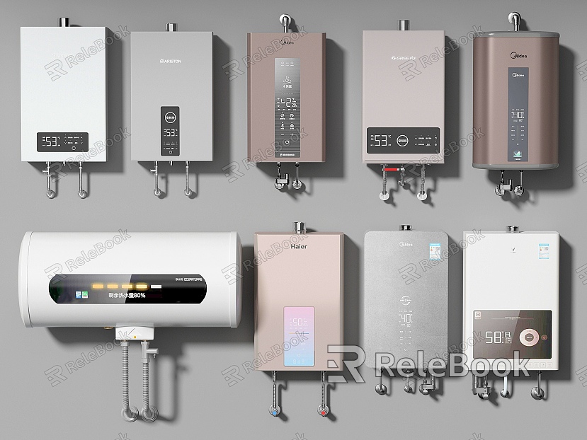 Modern Water Heater Electric Water Heater Gas Water Heater Smart Water Heater Zero Cold Water Heater model