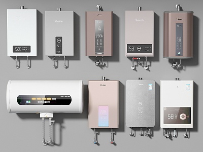 Modern Water Heater Electric Water Heater Gas Water Heater Smart Water Heater Zero Cold Water Heater model