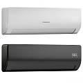 Samsung Air Conditioner Fan White and Black Models with Temperature