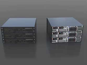 Switch Server Blade Server Network Equipment Computer Hardware 3d model