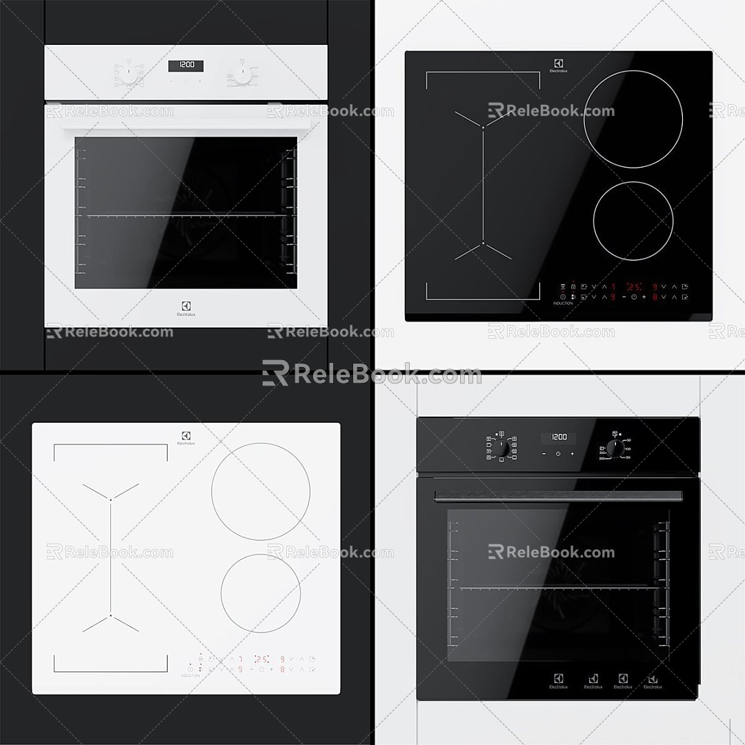 Modern Kitchenware Electrolux Oven Hearth Rack 3d model