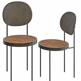 Modern Bar Chair 3d model