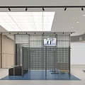GXG Clothing Store Modern Exterior With Glass Front And Mannequin