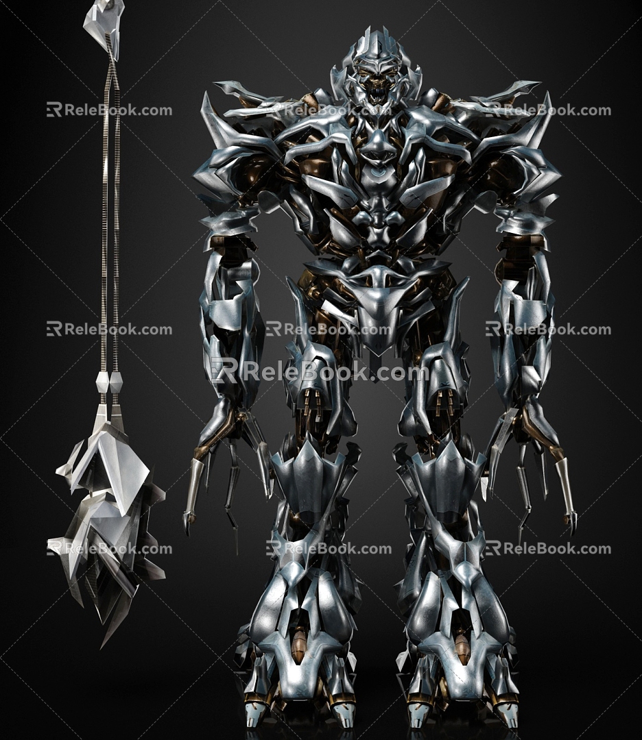 Transformers Megatron Robot Autobots 3d model