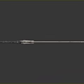 Fantasy Style Metal Sword With Decorative Hilt And Ornate Long Blade