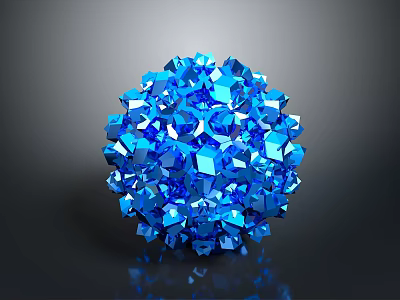 Abstract style cube cube sphere geometry abstract futuristic pattern shape design structure geometry geometry 3d model