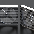 Industrial fan Exhaust fan Ventilating fan 3d model