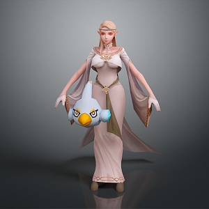 woman female beauty female youth girl female character girl CG girl realistic woman 3d model