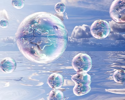 Modern Bubble 3d model