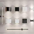 Modern wall lamp 3d model