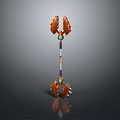 Scepter Ancient Scepter Cane Ancient Scepter Magic Scepter Metal Scepter Classical Scepter Magic Scepter 3d model
