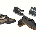 Chic Casual Shoes With Various Colors Lace Up Design And Contrasting Brown Soles