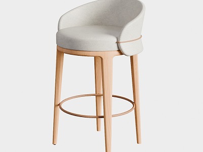 Banqueta Sic ília Bar Chair 3d model