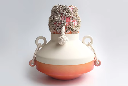 Modern art installation art ornaments 3d model