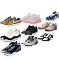 Stylish Sports Shoes Collection with Various Colors and Styles for Casual Wear