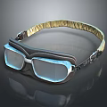 Classic Vintage Leather Goggles With Clear Lenses And Adjustable Headband Design