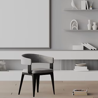Modern Dining Chair 3d model