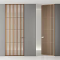 Various Modern Door Panel Designs With Different Textures And Surface Finishes 3d model