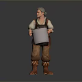 Characters Game Characters Game Characters Realistic Characters Cartoon Characters Handmade Cartoon Handmade 3d model