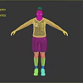 Man In Black Lakers Basketball Jersey Number 12 With Arms Outstretched White Socks And Sneakers