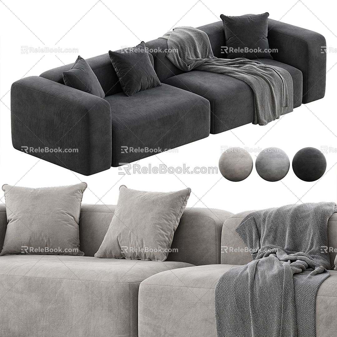 Lapalma Multiplayer Sofa 3d model