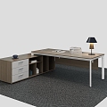 Office Office Manager Office Boss Office Leader Office Desk Office Sofa Chairman's Office 3d model