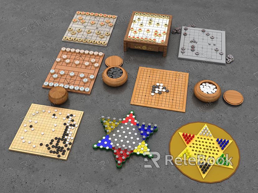 Modern Go Chess Chinese Chess model