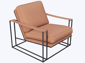 Italian Single Chair 3d model