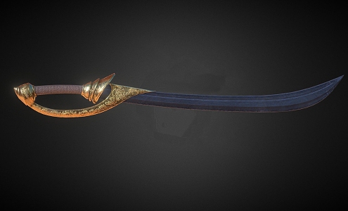 Pirate Sabre 3d model