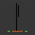 Pixel Art Yellow Character Riding Cart On Colorful Pixel Ground With Floating Pokeball