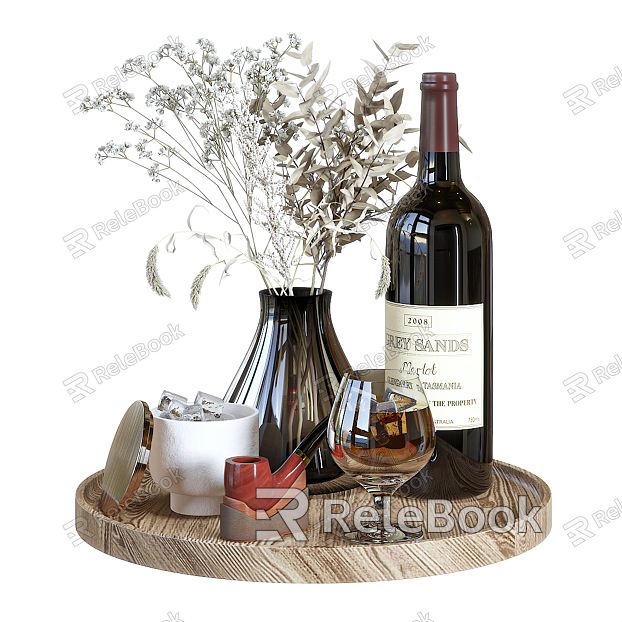 Modern Wine Glass Red Wine Goblet model