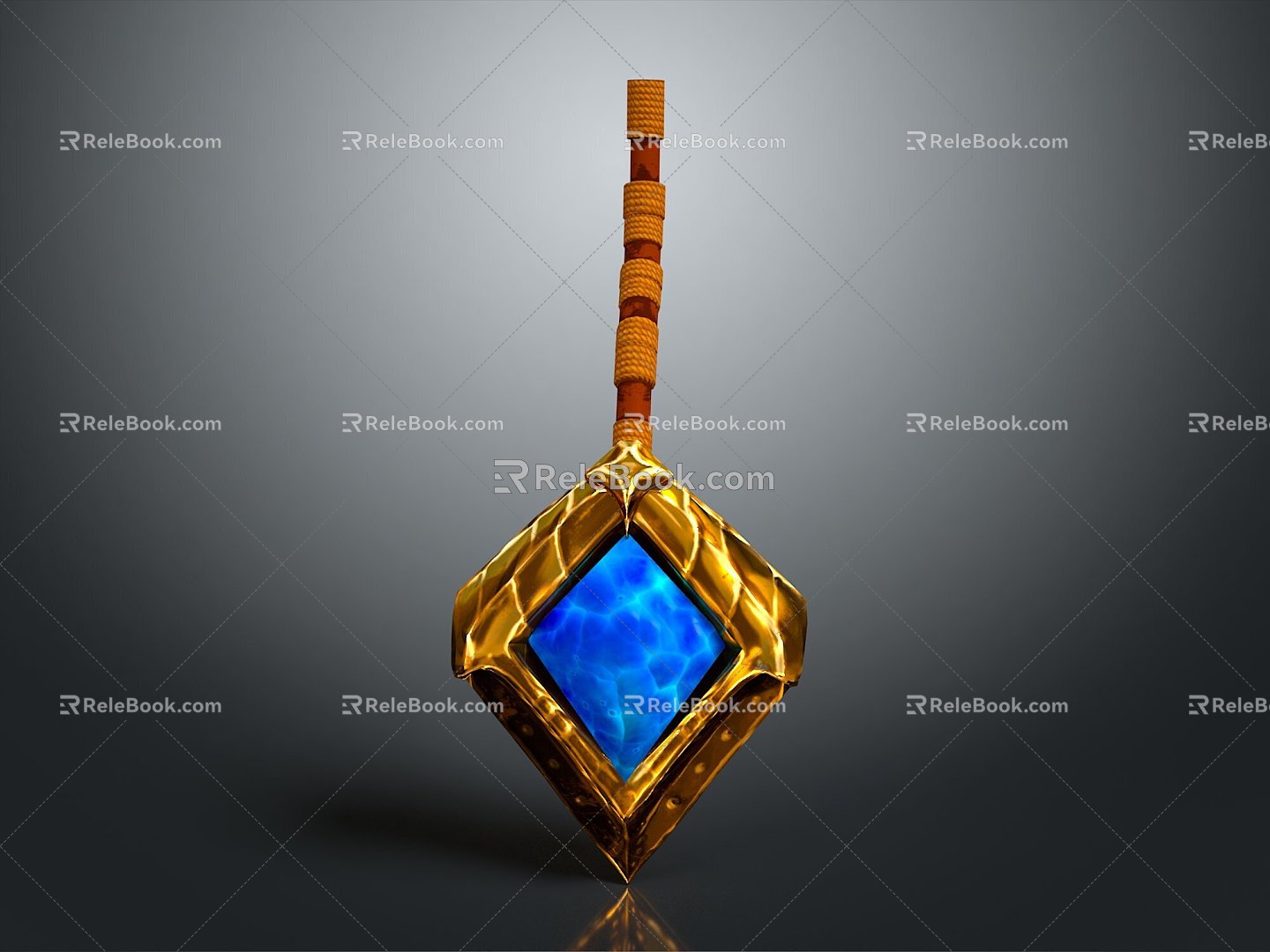 Gem Pendant Crystal Crystal Ore Crystal Mineral Gem Ore Crystal Crystal Mineral Crystal 3d model