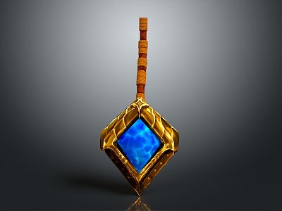 Gem Pendant Crystal Ore Crystal Mineral Gem Ore Crystal Mineral Crystal model