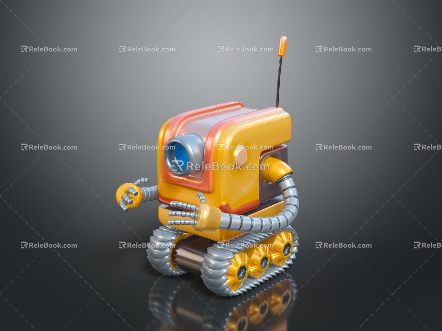 Robot Robot Assistant Small Robot Robot Butler Robot Butler Figure Game Figure model