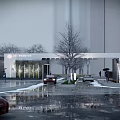 Modern Gate 3d model