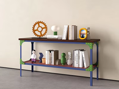 Modern Dopamine Floor Storage Rack Bauhaus Storage Rack Storage Rack 3d model